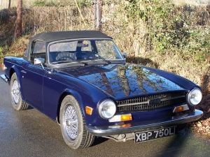 TR6 front right